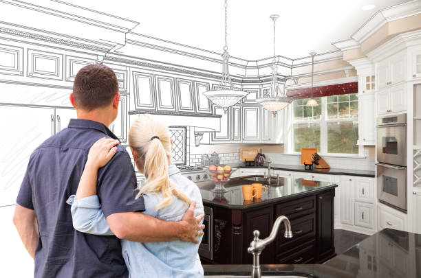 Professional Kitchen Flooring technician working in Flourtown, PA